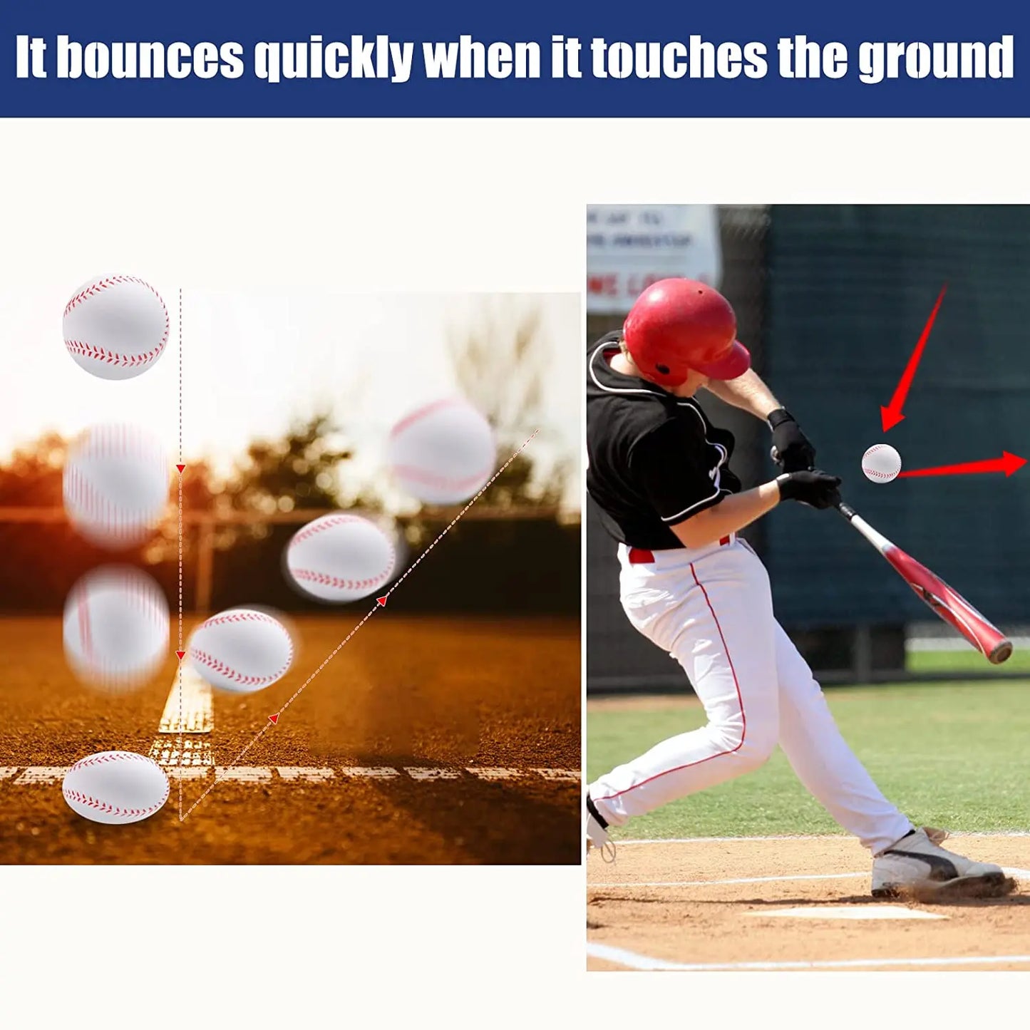 Baseball No. 9Softball Hardball Training Handmade Balls Fitness Products White Safety Kid Baseballs Men's Practice Team Game