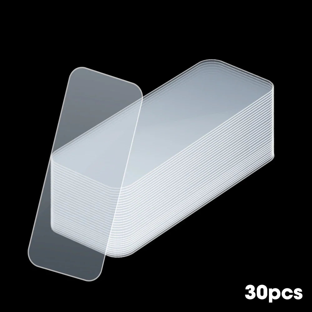 200/100/60/10PCS Double-Sided Transparent Tape Sticker Waterproof Wall Stickers Nano Double Face Tape for Home Office Bathroom