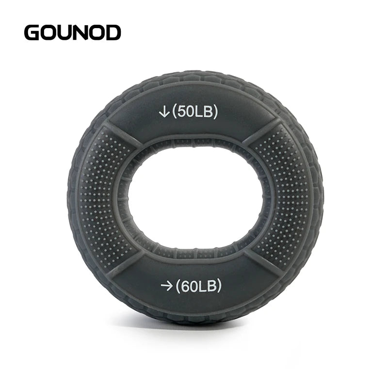 1PC GOUNOD Hand Grip Strengthener Hand Finger Exerciser Forearm Rings Hand Exerciser Silicone Squeezer Grippers Finger Physical