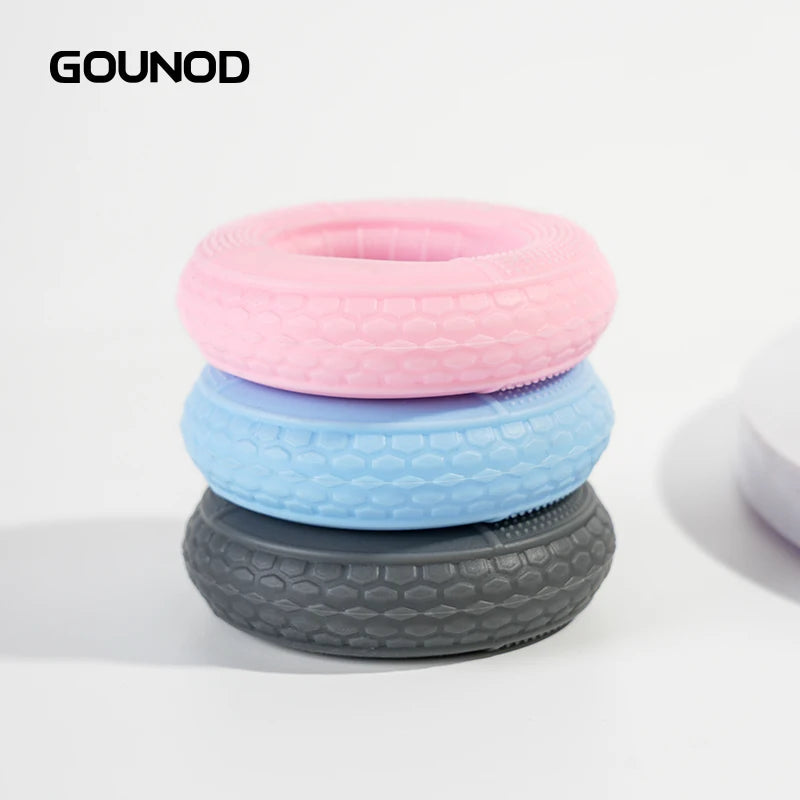 1PC GOUNOD Hand Grip Strengthener Hand Finger Exerciser Forearm Rings Hand Exerciser Silicone Squeezer Grippers Finger Physical