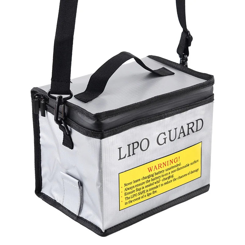 Lithium Battery Explosion-proof Bag High Temperature Resistant Flame Retardant Bag With Battery Hole