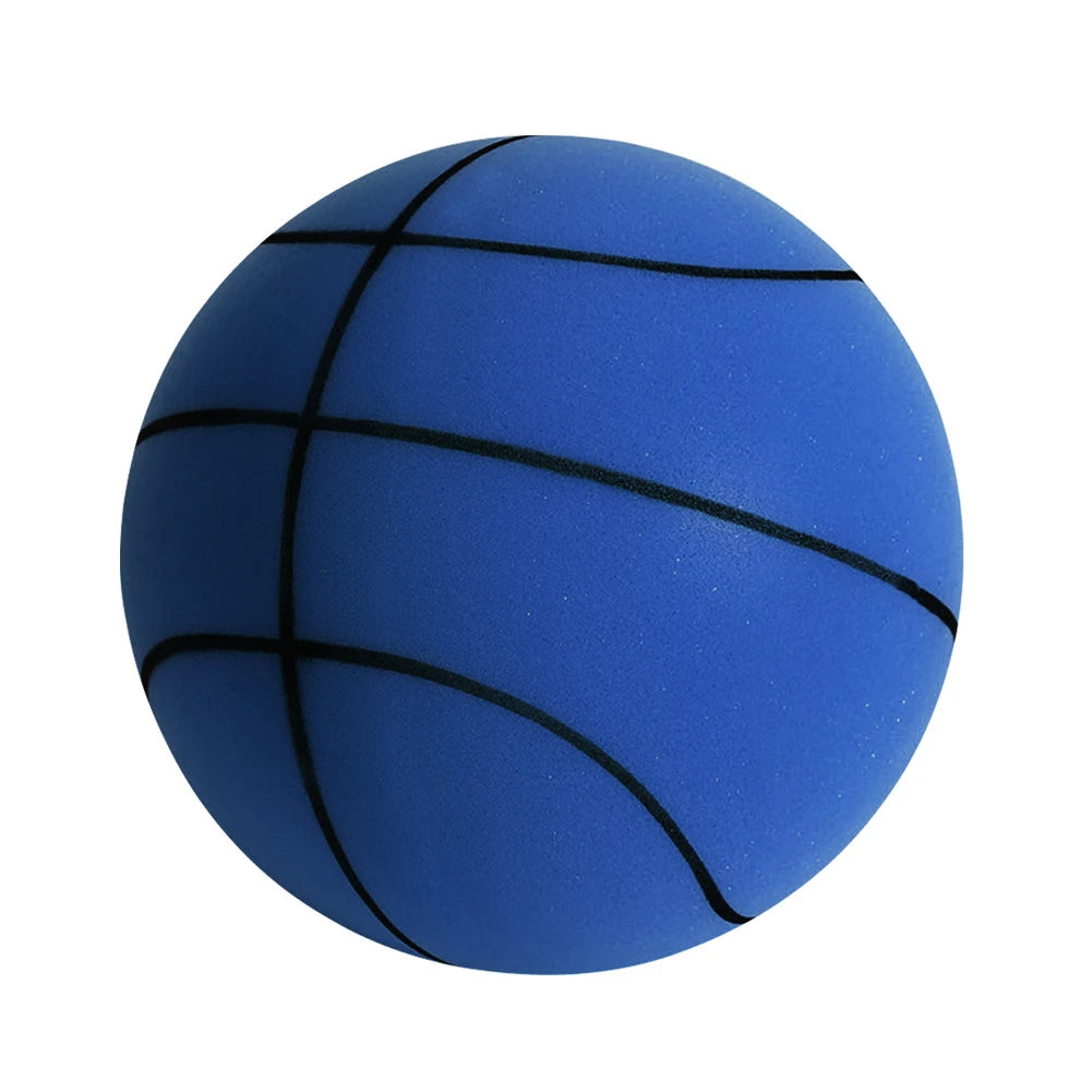 Bouncing Mute Ball Indoor Silent Basketball 24/21/18cm Silent Soft Foam Basketball Child Sports Toy or only Basketball Hoop