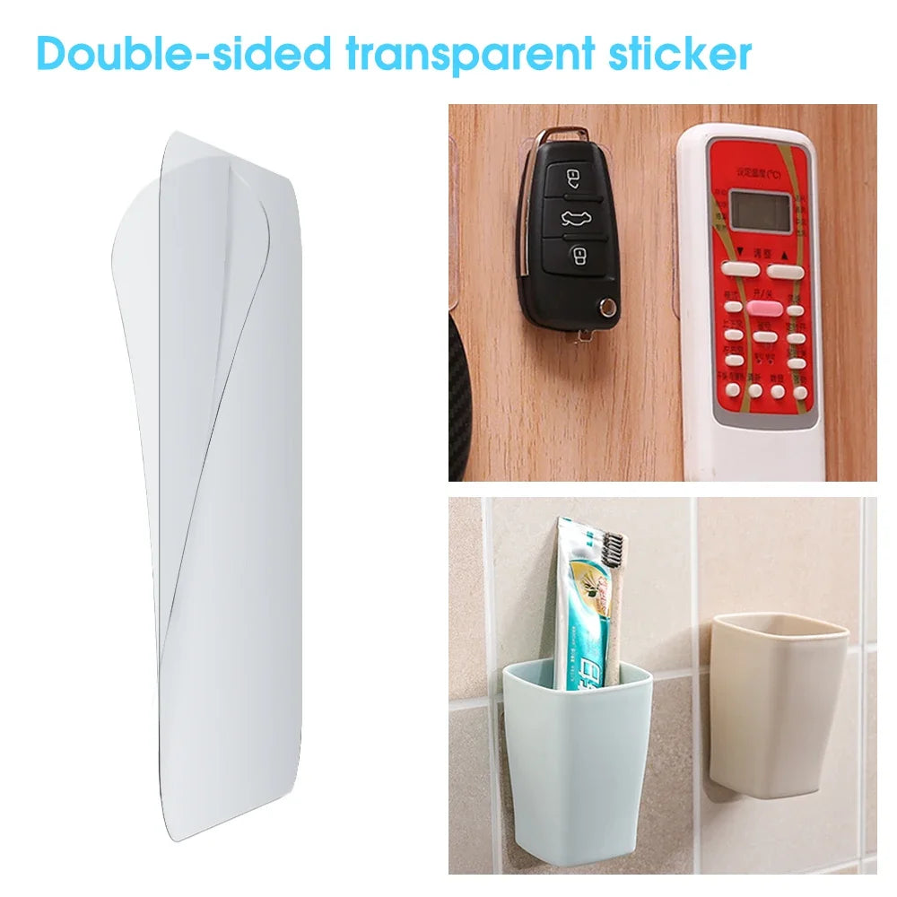 200/100/60/10PCS Double-Sided Transparent Tape Sticker Waterproof Wall Stickers Nano Double Face Tape for Home Office Bathroom