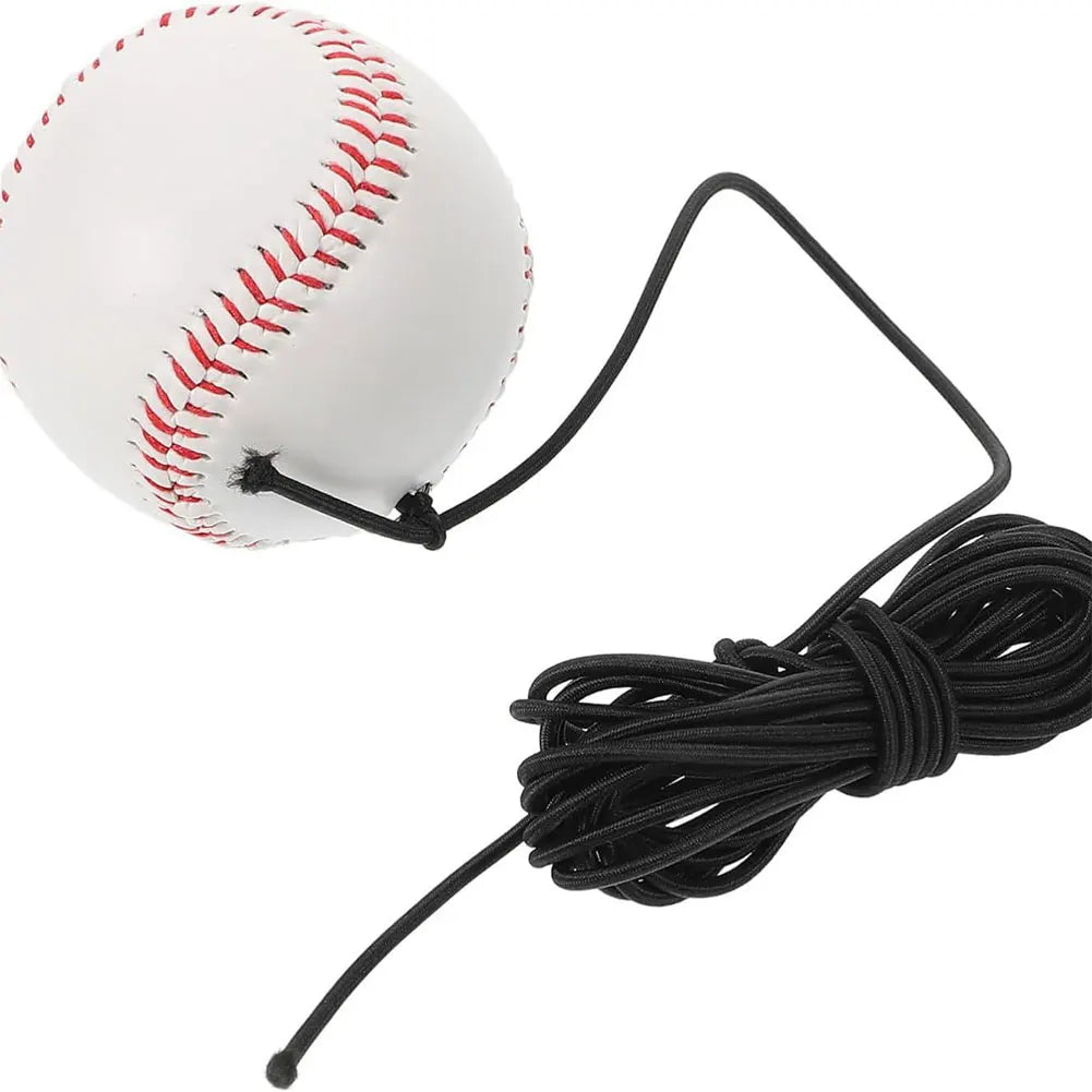 Baseball Batting Trainer with Elastic Rope Hitting Practice Equipment Batting Swing Trainer for Baseball and Softball