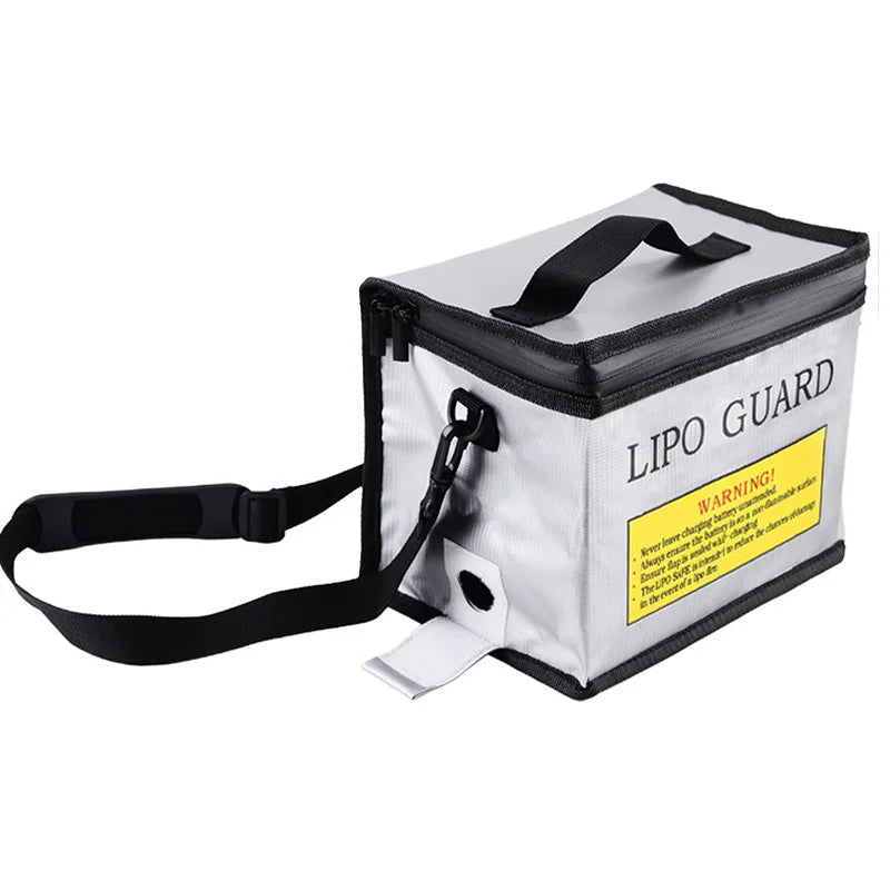 Lithium Battery Explosion-proof Bag High Temperature Resistant Flame Retardant Bag With Battery Hole