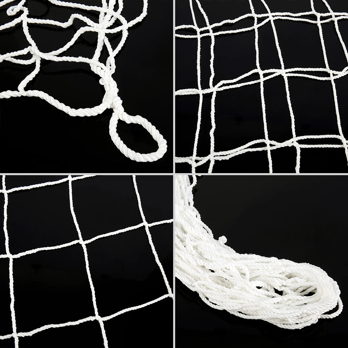 Soccer Ne Practice Goal Net Polyethylene Anti-impact Football Post Net Foldable Portable Soccer Net Football Game Equipment