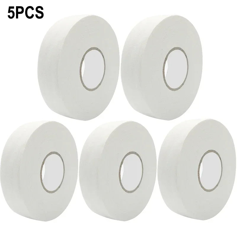 5pcs 25M Hockey Tape Hockey Stick Tape Self-Adhesive Badminton Handle Ice Hockey Grip Tape Roll Anti-slip Sport Accessory