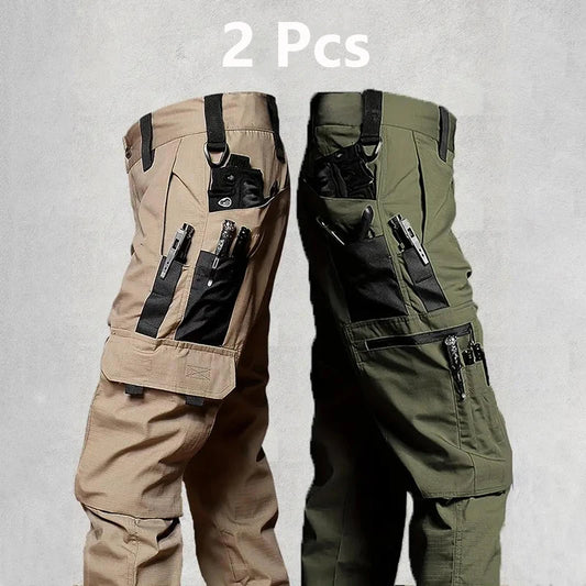 2Pcs  Men's Tactical Pants