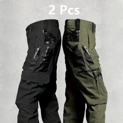 2Pcs  Men's Tactical Pants