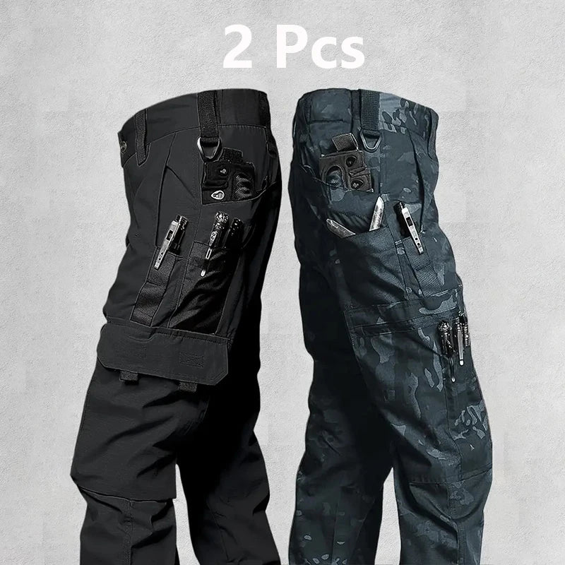 2Pcs  Men's Tactical Pants