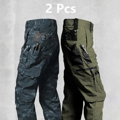 2Pcs  Men's Tactical Pants