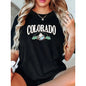 Colorado T-shirt Loose Fit Top For Women