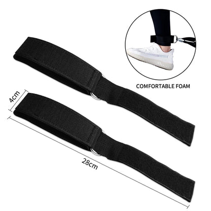Fitness Resistance Tube Band Stretch Rubber band Pull Rope Exercise Training Expander Door Anchor Handle Ankle Strap Accessories
