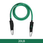 Fitness Resistance Tube Band Stretch Rubber band Pull Rope Exercise Training Expander Door Anchor Handle Ankle Strap Accessories