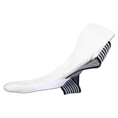 High Grade White Taekwondo Groin Guard Protector Men Women Children Crotch Protector Kiching Boxing Karate Penis Support