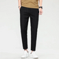 New 2025 grid fashion European and American style men's pants for business, leisure, travel, slim fit, comfortable and multifunc