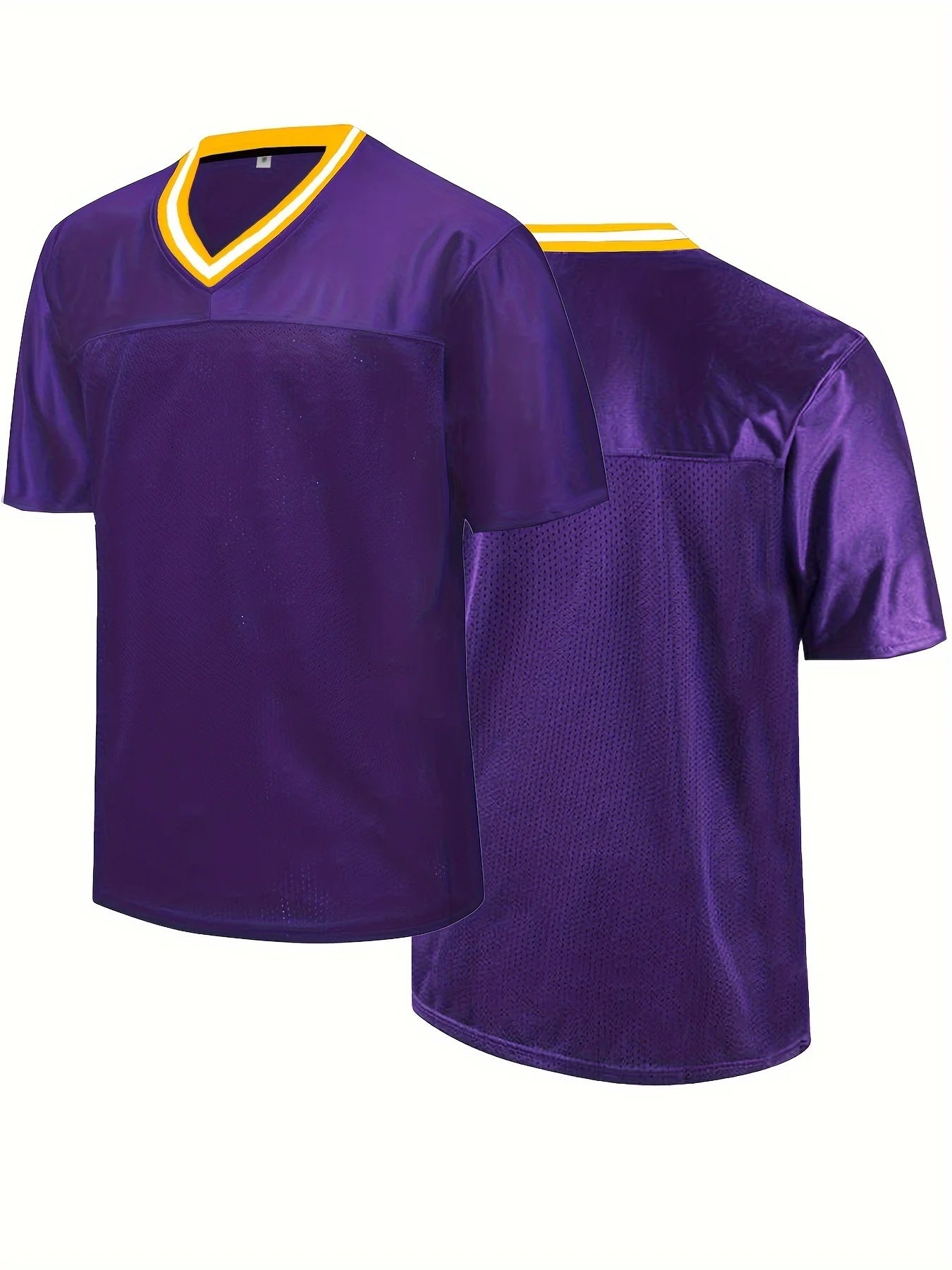 Blank Football Jersey Men's Clothing Training Tops Breathable Quick Drying High