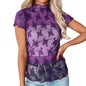 Women s  Tops Mesh Sheer  Fit T-Shirt