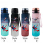 Marvel Spider-Man Large Capacity Portable Plastic Outdoor Sports Drinking Cup Mountaineering Cup Gift Cartoon Water Bottle