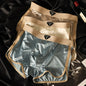 3PCS/Pack Luxury Satin-like Ice Silk Breathable Double-layer Silk Crotch Boxer High Elastic Underpants