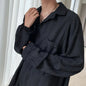 Casual Vest Loose Fit Long Sleeve Tweed Style Jacket