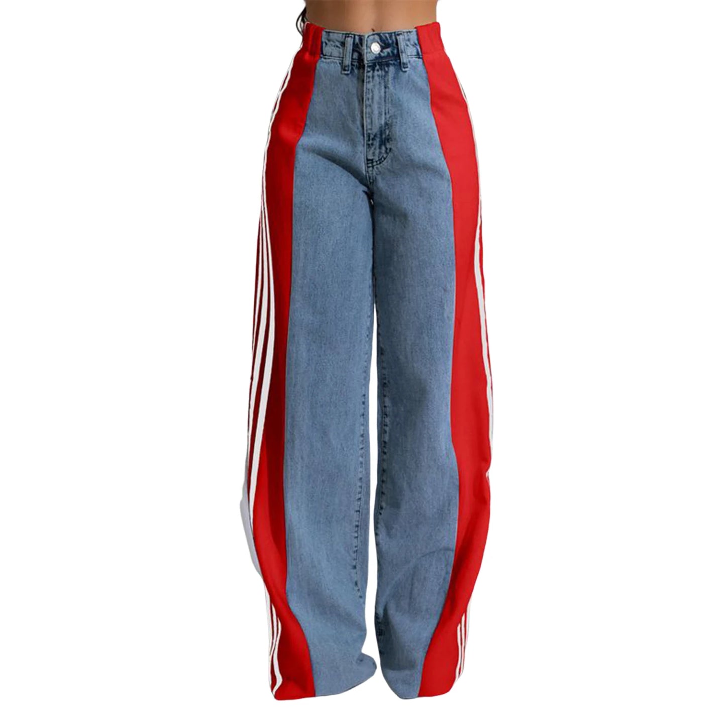 Women Waist  Denim Jeans Baggy Fit
