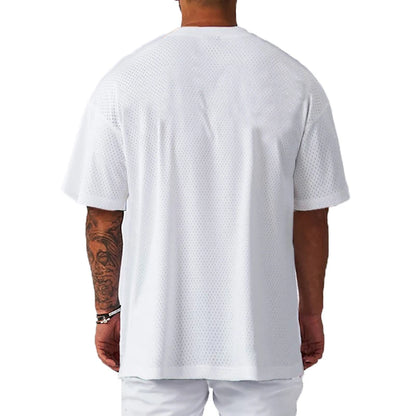 Oversized Loose Men's Casual Sport T-Shirt Gym Bodybuilding