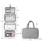 Travel Hanging Toiletry Bag Water-proof Cosmetic Storage Bag Bathroom Beauty Wash Bag  AccessoryTowel Bag Wet Dry Separated Bag