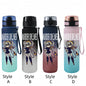 650ML Murder Drones Season  game Character Water Cup Portable Children's  Outdoor  Large Capacity Plastic Antidrip Water Bottle