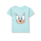 Sonic Children Summer Short Sleeves T-Shirts Cotton