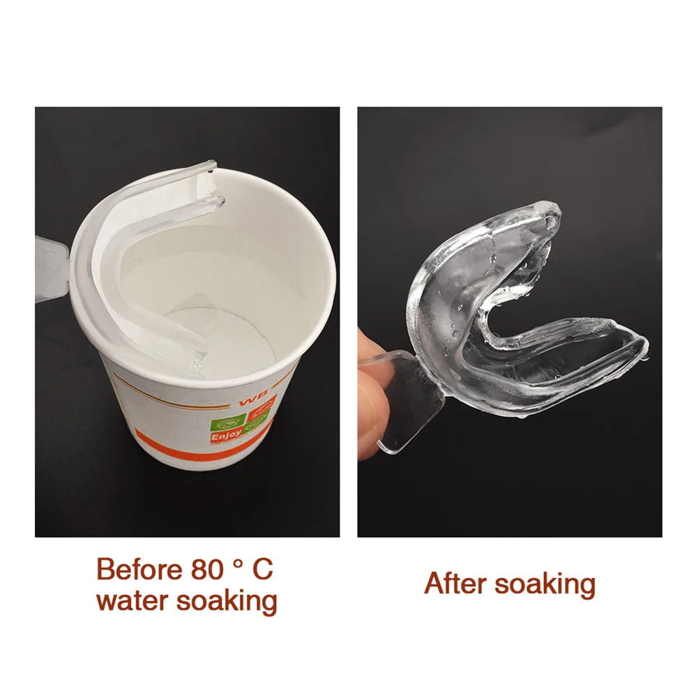 Mouth Guard Silicone EVA Teeth Protector Anti-snoring Teeth Whitening Boxing Protect