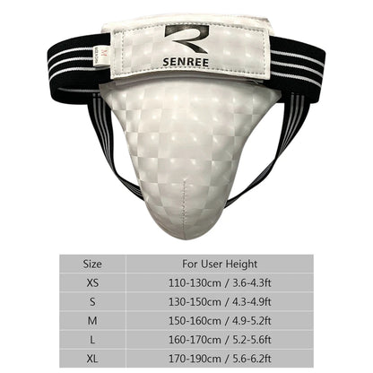 Men Groin Protector Guard for Boxing Training Sports Gym Workout Fitness Protect Equipment