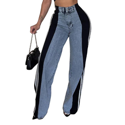 Women Waist  Denim Jeans Baggy Fit