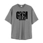 Oversized Loose Men's Casual Sport T-Shirt Gym Bodybuilding