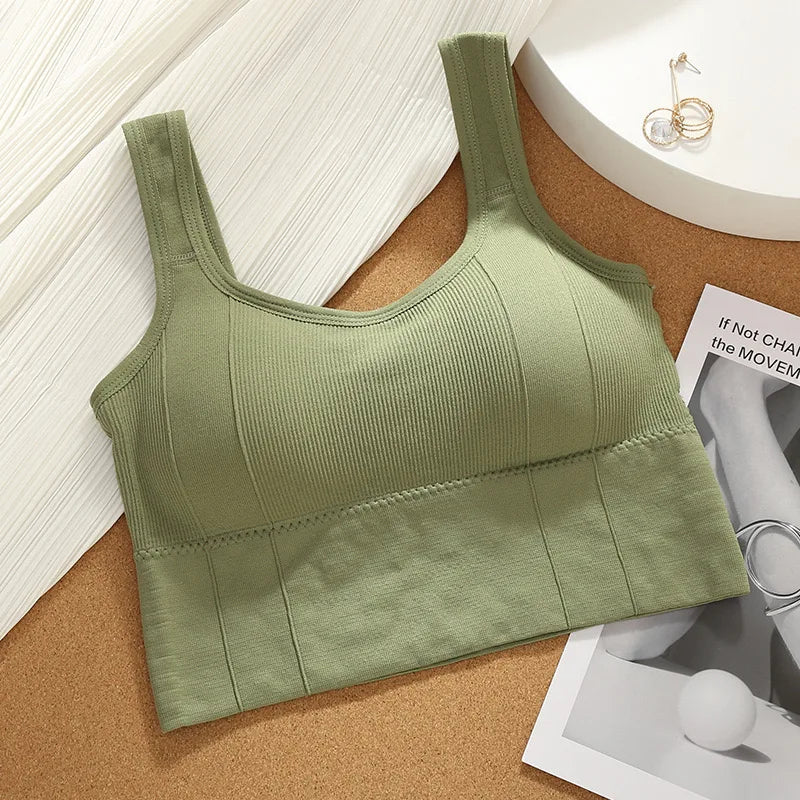 Breathable Sports Bra  Fitness Top Yoga Bra Shockproof Bra Gym Workout Top