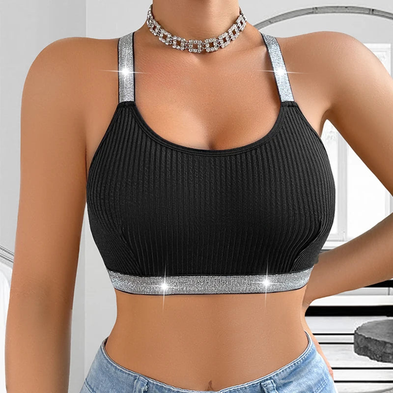 Sportswear Fitness Women Underwear Yoga Tanks Top  Lingerie Push Up