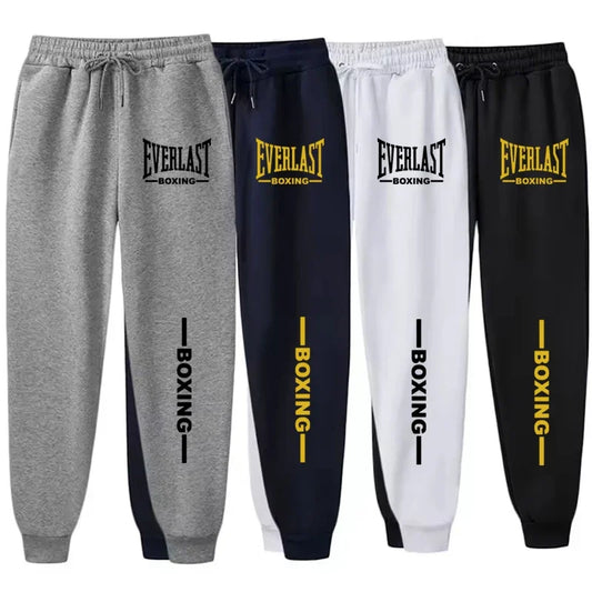 2025 Autumn Winter EVERLAST Printed Running Pants