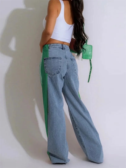 Women Waist  Denim Jeans Baggy Fit