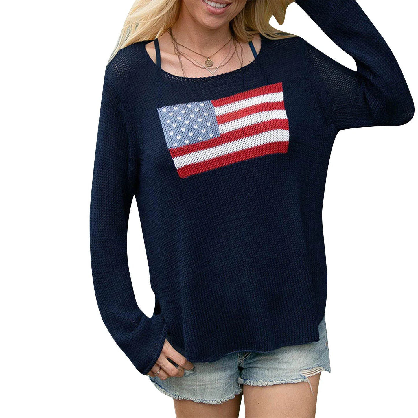 Women s Knit Sweater Long Sleeve
