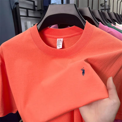 100% cotton high-end short pony embroidery
