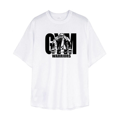 Oversized Loose Men's Casual Sport T-Shirt Gym Bodybuilding