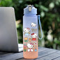 Sanrio 750Ml Water Cup Anime Hello Kitty Portable Children Cute Cartoon Outdoor Sport Large Capacity Water Bottle Birthday Gift