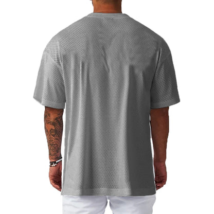 Oversized Loose Men's Casual Sport T-Shirt Gym Bodybuilding