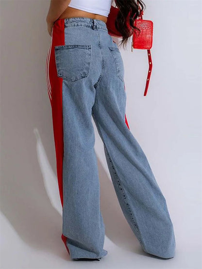 Women Waist  Denim Jeans Baggy Fit