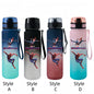 Marvel Spider-Man Large Capacity Portable Plastic Outdoor Sports Drinking Cup Mountaineering Cup Gift Cartoon Water Bottle