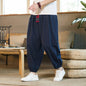 2024 M-5XL Spring and Autumn New Men's Cotton and Hemp