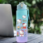 Sanrio 750Ml Water Cup Anime Hello Kitty Portable Children Cute Cartoon Outdoor Sport Large Capacity Water Bottle Birthday Gift
