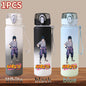 Large Capacity Children Water Cup Portable Plastic Outdoor Sports, Adults' Drinking Water Bottle