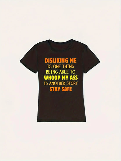 Women's Short Sleeve T-Shirt Tee For Adult, Men, Women, Teen, Teenager, Adolescent, Youth