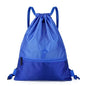 Simple Outdoor Sports Drawstring Pocket Backpack Men's and Women's Fitness Backpack Lightweight Basketball Bag Oxford Zipper Bag